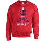 Ricky Vaughn Keep Calm Cleveland Baseball Fan V2 T Shirt