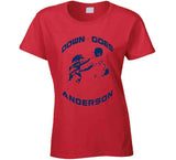 Jose Ramirez Punch Down Goes Anderson Cleveland Baseball Fan V3 T Shirt