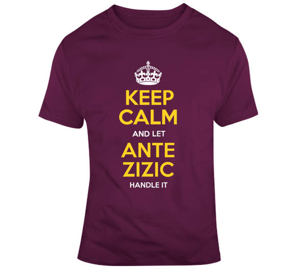 Ante Zizic Keep Calm Cleveland Basketball Fan T Shirt