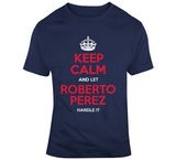 Roberto Perez Keep Calm Cleveland Baseball Fan T Shirt