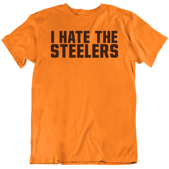 Big Fan I Hate The Steelers Cleveland Football Fan T Shirt