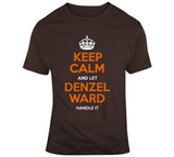 Denzel Ward Keep Calm Cleveland Football Fan T Shirt