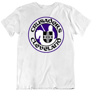 Cool WHA Cleveland Crusaders 1972 Hockey Team Logo T Shirt
