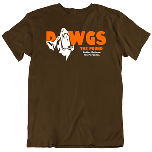 Dawgs The Pound Jaws The Revenge Parody Cleveland Football Fan  T Shirt
