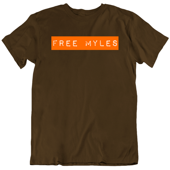 Myles Garrett FREE MYLES Cleveland Football Fan v2 T Shirt