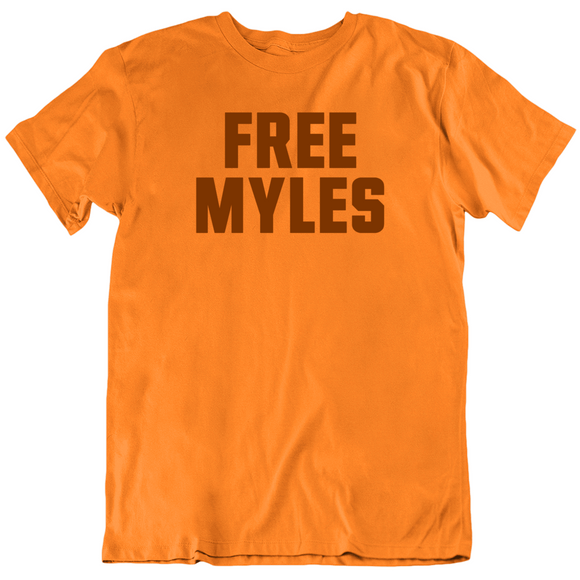 Free Myles Garrett Free Myles Cleveland Football Fan T Shirt