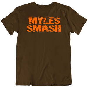 Free Myles Garrett Myles Smash Hulk Parody Cleveland Football Fan T Shirt