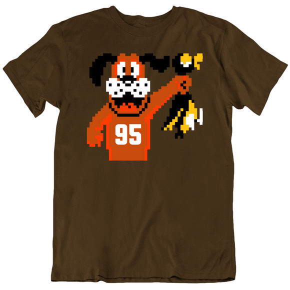 Duck Hunt Devlin Hodge Cleveland Football Fan T Shirt