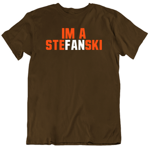Kevin Stefanski Im A Stefanski Fan Cleveland Football Fan T Shirt