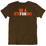 Kevin Stefanski Im A Stefanski Fan Cleveland Football Fan T Shirt