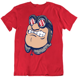 Rudy Flyer Big Head Dayton College Basketball Fan T Shirt
