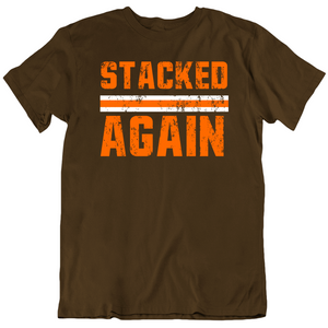 Stacked Again Cleveland Football Fan v2 T Shirt
