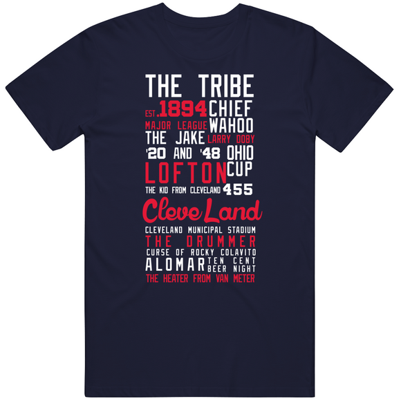 The Legend Of Cleveland Banner Cleveland Baseball Fan V2 T Shirt