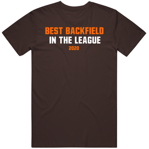 Best Backfield in The league Nick Chubb and Kareem Hunt Cleveland Football Fan T Shirt
