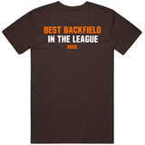 Best Backfield in The league Nick Chubb and Kareem Hunt Cleveland Football Fan T Shirt