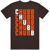 Nick Chubb X5 Cleveland Football Fan V3 T Shirt