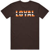 Loyal Cleveland Football Fan T Shirt