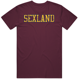Sexland Sexton Garland Cleveland Basketball Fan V2 Distressed T Shirt