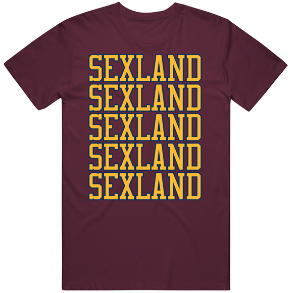Sexland Sexton Garland Cleveland Basketball Fan V4 T Shirt