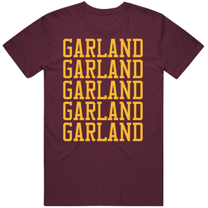 Darius Garland X5 Cleveland Basketball Fan T Shirt