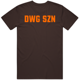 Dawg Season DWG SZN Cleveland Football Fan T Shirt
