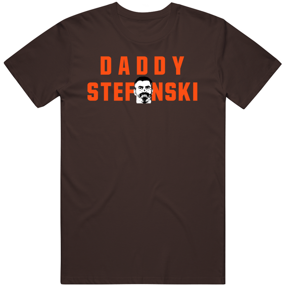 Kevin Stefanski Daddy Stefanski Cleveland Football Fan T Shirt