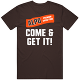 Alpo Premium Dawg Food Come And Get It Cleveland Football Fan T Shirt