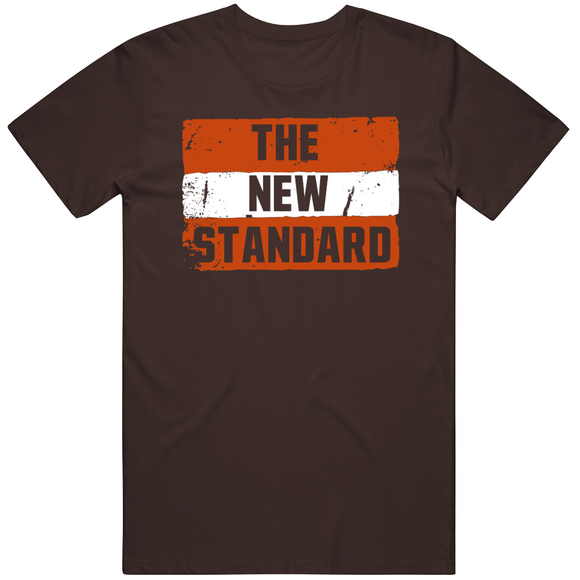 The New Standard Cleveland Football Fan   T Shirt