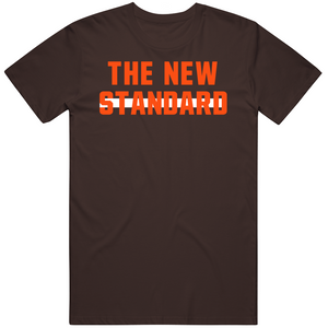 The New Standard Cleveland Football Fan V7 T Shirt