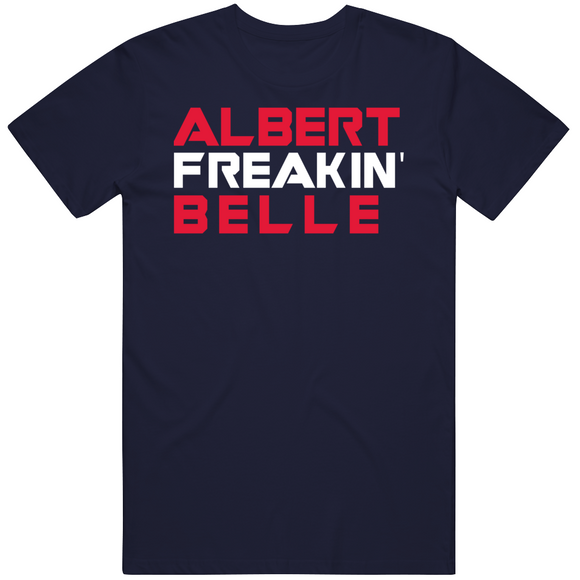 Albert Belle Freakin Cleveland Baseball Fan T Shirt