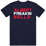 Albert Belle Freakin Cleveland Baseball Fan T Shirt
