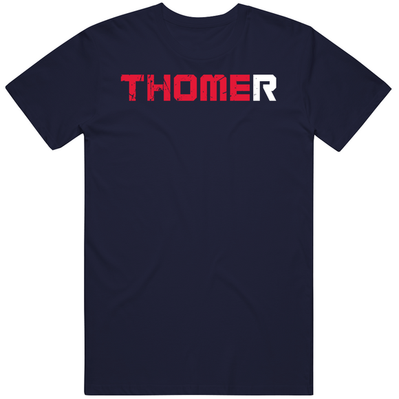 Jim Thome Thomer Cleveland Baseball Fan Distressed T Shirt