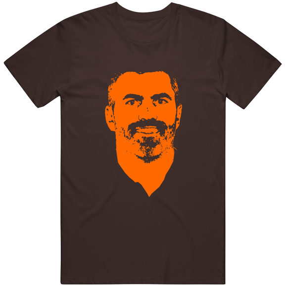 Kevin Stefanski Big Silhouette Cleveland Football Fan v3 T Shirt