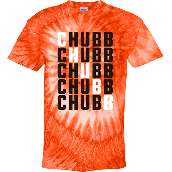 Nick Chubb X5 Cleveland Football Fan Tie Dye
