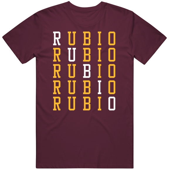 Ricky Rubio X5 Cleveland Basketball Fan V2 T Shirt