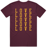 Kevin Love X5 Cleveland Basketball Fan T Shirt