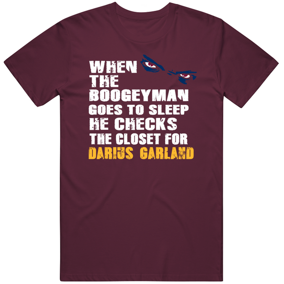 Darius Garland Boogeyman Cleveland Basketball Fan T Shirt