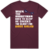 Darius Garland Boogeyman Cleveland Basketball Fan T Shirt