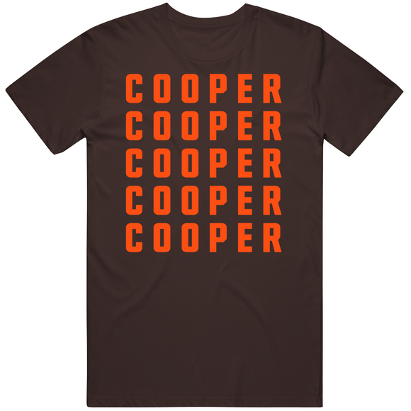 Amari Cooper X5 Cleveland Football Fan T Shirt