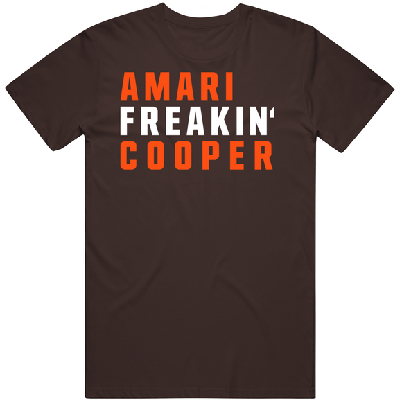 Amari Cooper Freakin Cleveland Football Fan T Shirt