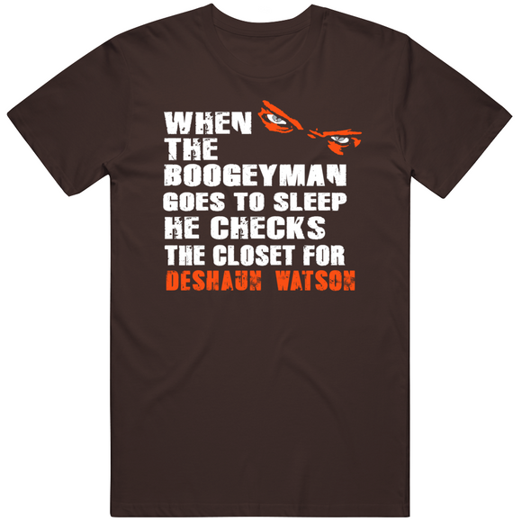 Deshaun Watson Boogeyman Cleveland Football Fan T Shirt