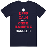 Jose Ramirez Keep Calm Cleveland Baseball Fan V2 T Shirt