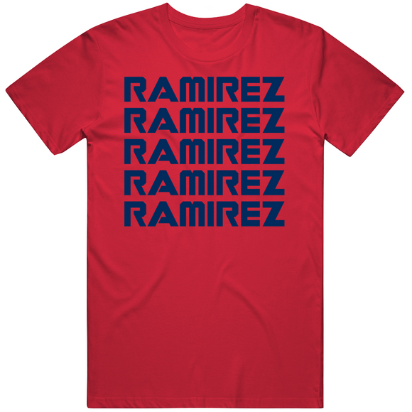 Jose Ramirez X5 Cleveland Baseball Fan V2 T Shirt