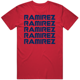 Manny Ramirez X5 Cleveland Baseball Fan V2 T Shirt