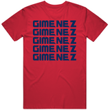 Andres Gimenez X5 Cleveland Baseball Fan V2 T Shirt