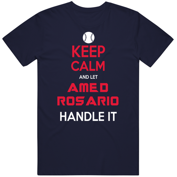 Amed Rosario Keep Calm Cleveland Baseball Fan T Shirt