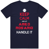 Amed Rosario Keep Calm Cleveland Baseball Fan T Shirt