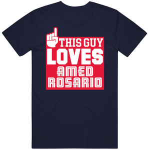Amed Rosario This Guy Loves Cleveland Baseball Fan T Shirt