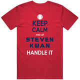 Steven Kwan Keep Calm Cleveland Baseball Fan V2 T Shirt