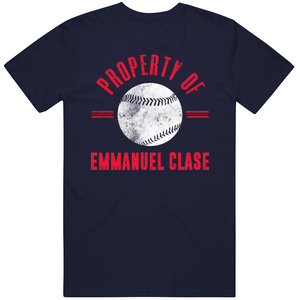 Emmanuel Clase Property Of Cleveland Baseball Fan T Shirt